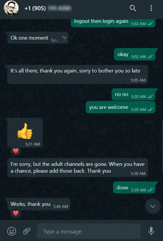 WhatsApp Review 1