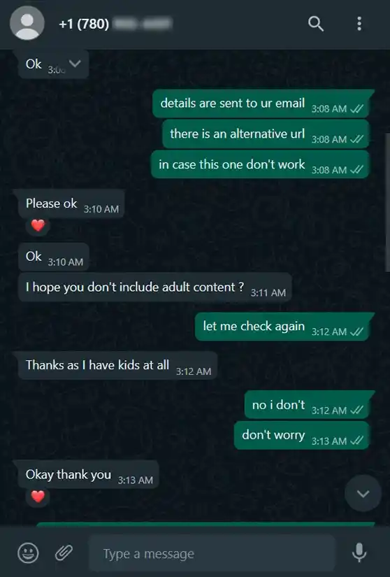 WhatsApp Review 3